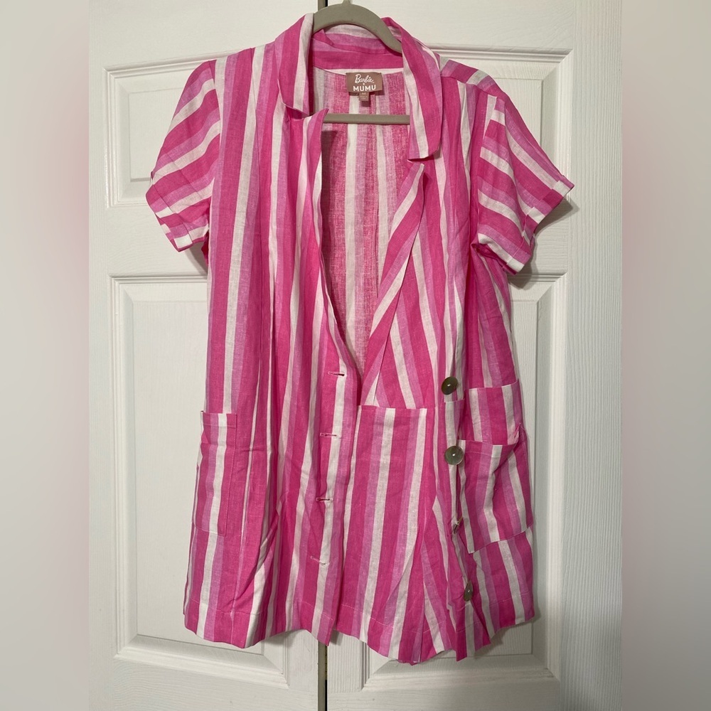 Show Me Your MuMu Barbie Collection  Bicostal Blazer Romper size M - Picture 3 of 10